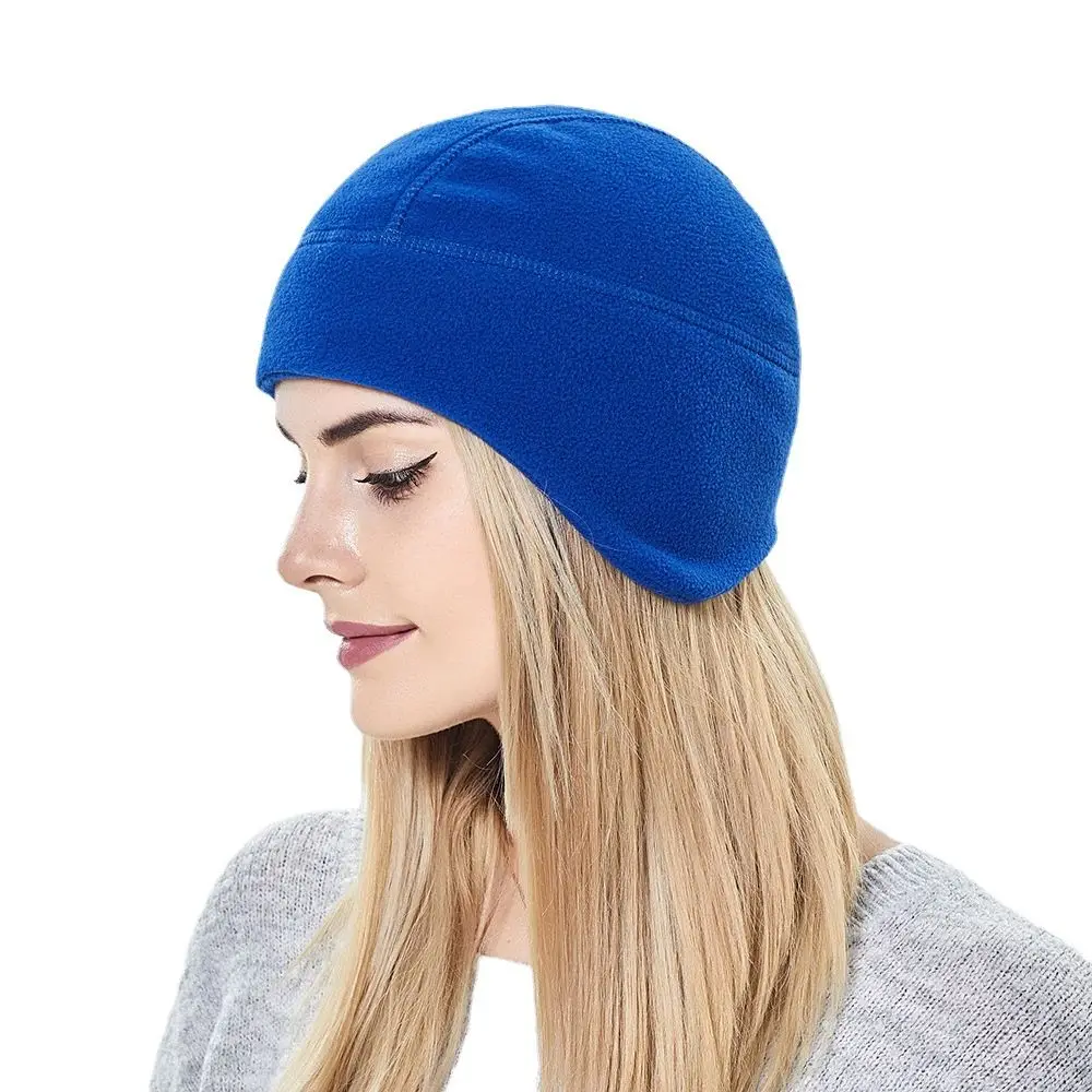 Outdoor Polar Fleece Angeln Radfahren Schädel Kappe mit Ohr Abdeckung Winter Warme Mütze Unisex Fleece Hüte Beanie Hut – Detail 4