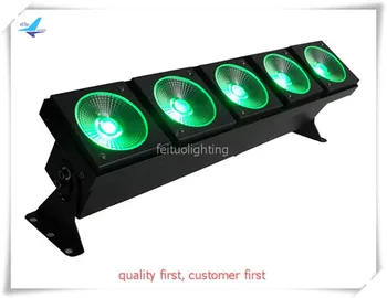 

E-4pcs with fly case Audience light 5X30W cob led matrix blinder light rgbw 4 in1 stage party equipment