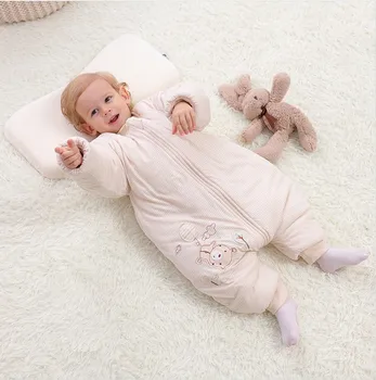 

NEW Spring Autumn Baby Sleeping Bag Winter thickening Cotton Toddler Sleep Sack Cute Cartoon Children Kick Quilt Split legs