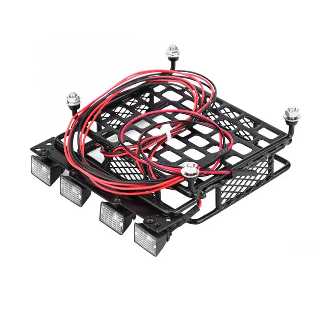 EVTSCAN Portapacchi Per Portapacchi RC Con Luce A LED - Parte Per - Foto 6