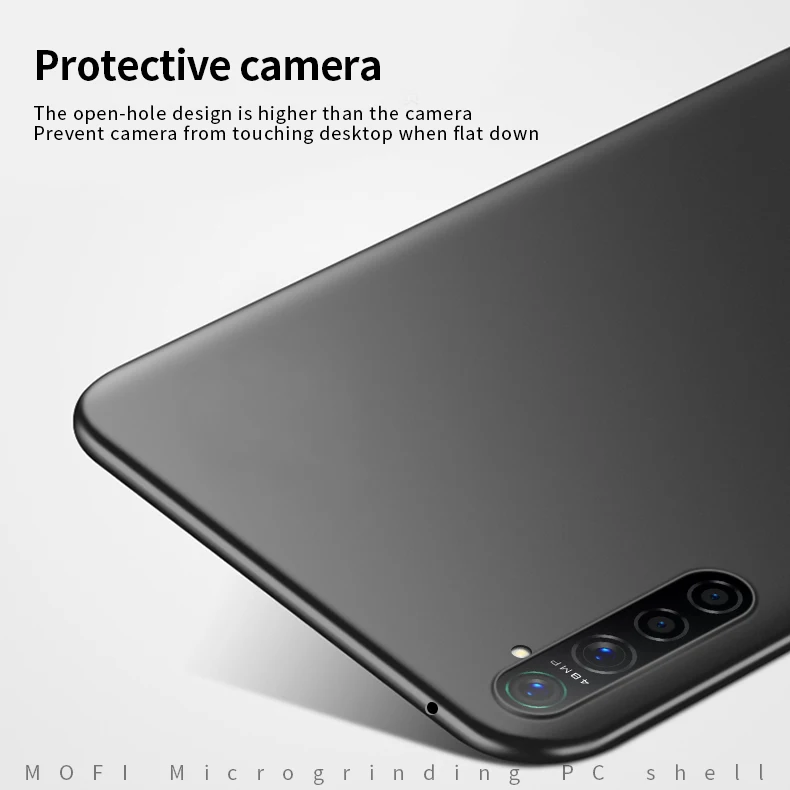 Для OPPO Realme XT чехол MOFi жесткий Роскошный защитный чехол для OPPO Realme XT чехол для телефона