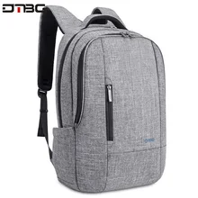 DTBG рюкзак 17," Водонепроницаемый Противоугонный умный рюкзак для ноутбука Высокое качество Мужской Женский Повседневный Рюкзак на молнии рюкзак для ноутбука сумки