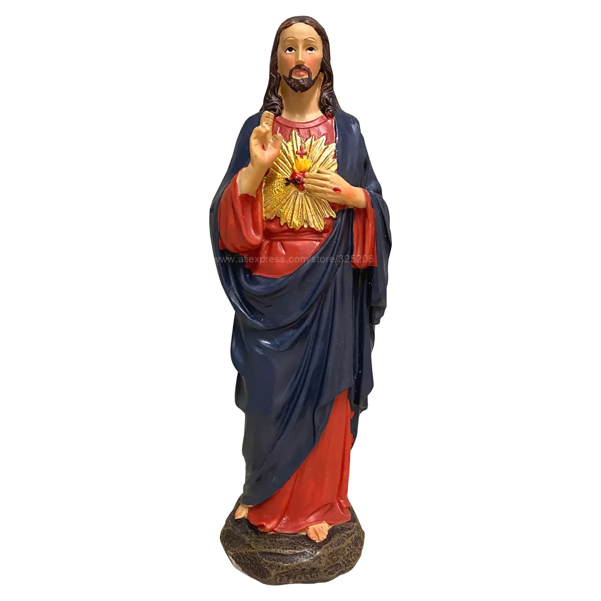 Jesus Statue, Christ Sculptures , Catholic Tabletop Decoration Gifts 7.8" 20cm NEW