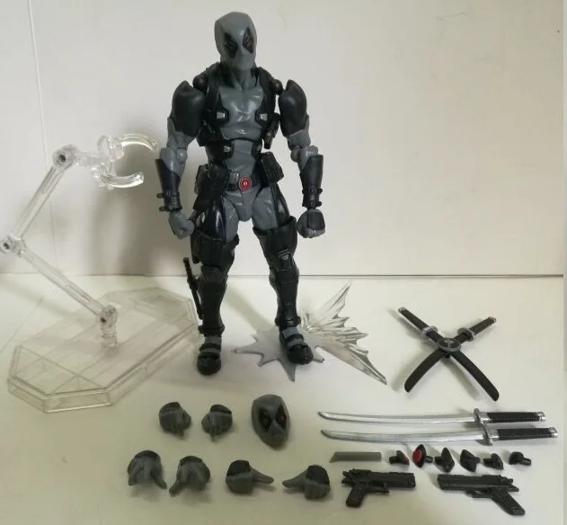 

Deadpool X-Men Series Gray Deadpool Small Base Ryan Reynolds Mobile Garage Kit