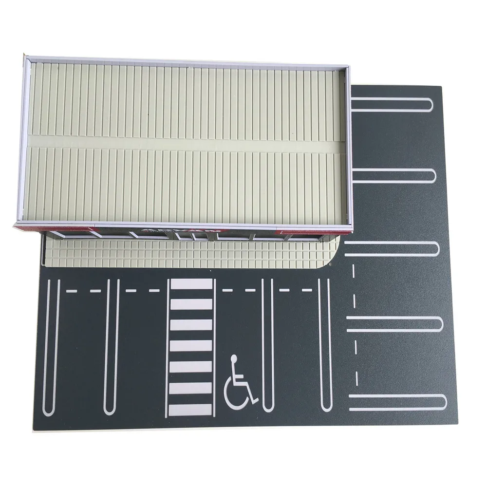 architecture model building 64scale ho train 11