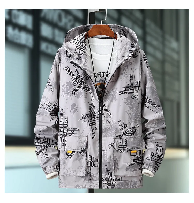 Плюс Размеры 4XL 5XL 6XL 7XL 8XL 9XL 10XL мужские модные куртки с рисунком человек 9-0