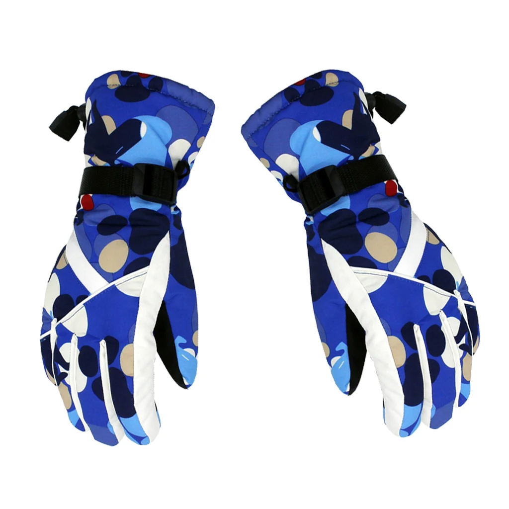 Winter Sports Thermal Warm Waterproof Snow Snowboard Ski Gloves For Women Women Ski Gloves 