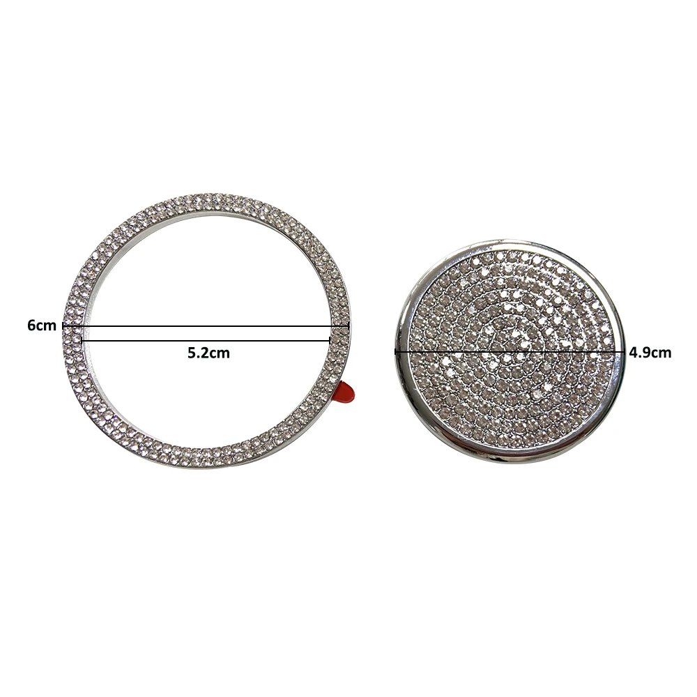 Metal Gear shift Knob switch button Silver For Range Rover Evoque 2012