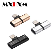 Для Iphone8 адаптер вызова наушников для lightning зарядки прослушивания песни преобразования головы