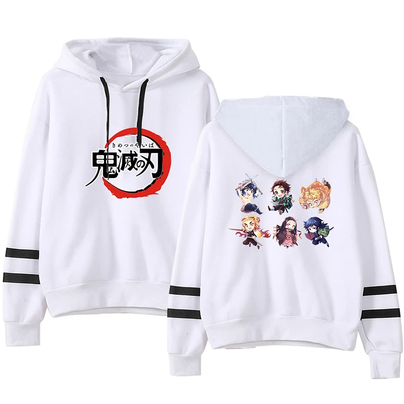 

Demon Slayer Costume Japanese Anime Hoodies Sweatshirts Fashion Men Women Hooded Pullover Long Sleeve Harajuku Hoodie Hoody Tops