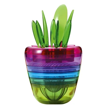 

Multifunctional New Fruit Salad Machine Chopping Machine Creative Kitchen Flower Pot Fruit Processor Lemon Squeezer Manual Fruit