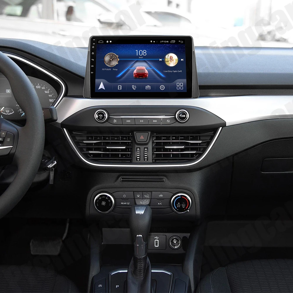 4G монитор для TOYOTA focus лет автомобильный монитор радио мультимедиа видео плеер навигация gps Android 9.0DSP стерео
