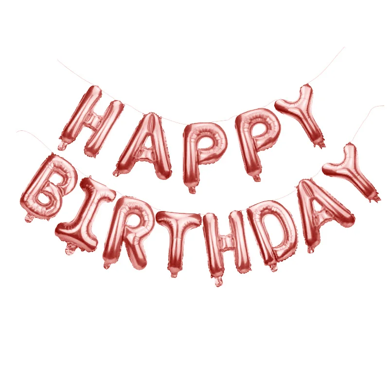 Серебряные шары с днем рождения для украшения дня рождения детей взрослых розовый Золотой синий шар фольги день рождения набор деко шар S1XZ - Цвет: Лиловый