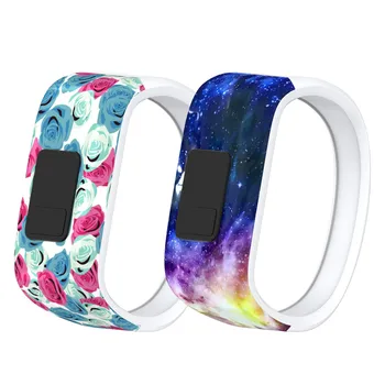 

Small Replacement Wrist Band Silicon Strap Clasp For Garmin vivofit JR Watch Quick Release WristStrap Watch Band