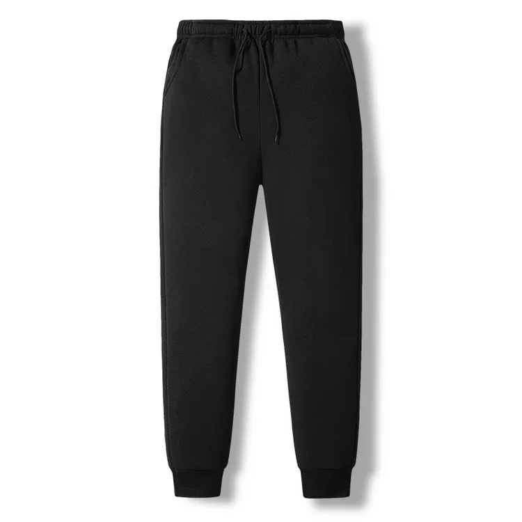 Новинка, зимние теплые штаны для бега, флисовые Мужские штаны, 5XL, большие размеры, модные повседневные утепленные спортивные штаны, Мужская брендовая спортивная одежда, GA532