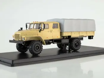 

Start Scale Models SSM 1/43 URAL-43206-0551 Flatbed Truck With Tent.-4 SSM1227 Matel for collection