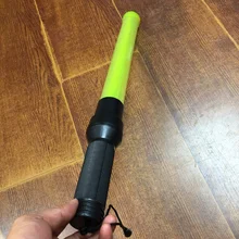 54 см* 4 см желтая трубка наружный светодиодный предупреждающий сигнал безопасности мигающие огни концертное настроение палочки дорожного движения