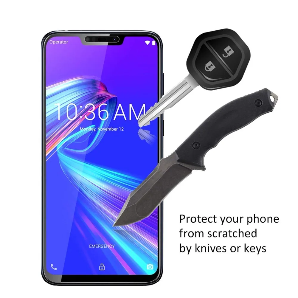 9H полный чехол из закаленного стекла для Asus Zenfone 4 Max ZC554KL ZE554KL Защита экрана ZenFone