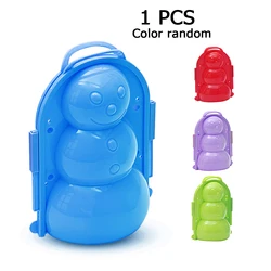 Pinza de plástico para Hacer bolas de nieve para niños, molde para bolas de nieve al aire libre, juguetes para niños, juego al aire libre para lucha de bolas de nieve