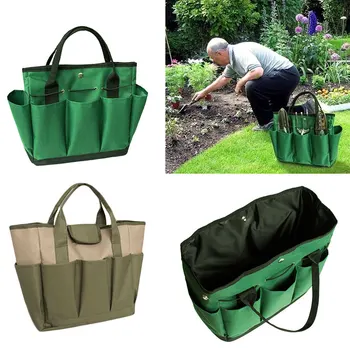 

Garden Tool Storage Bag Portable Tool Bag Dark GreenTool StorageOxford Cloth Garden Tool Storage Bag Container Boxes