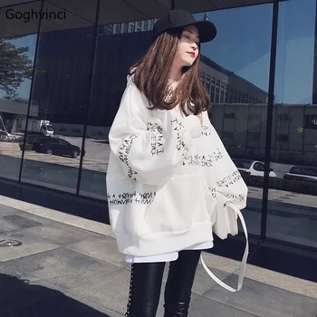 

Hoodies Women Harajuku Clothes Printed High Quality Casual Loose Womens Clothing Females Ulzzang Hoodie Pullover Long Sleeve