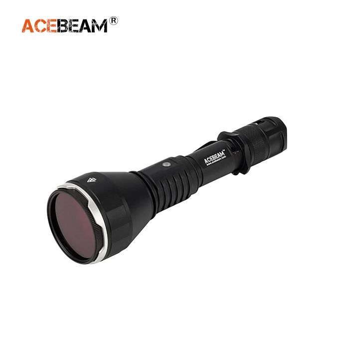 Фонарь Acebeam W30 с дальним диапазоном LEP 500 люмен 2408 м|led flashlight|nitecore cu6strong light |