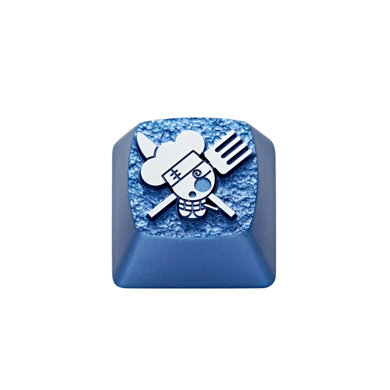 Liga de Alumínio Peça Chave Boné Personalidade Design Teclado Mecânico Keycap Vinsmoke Sanji Keycaps Cereja mx Eixo Uma - Imagem 6