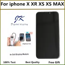 ЖК-дисплей TFT OLED для iphone XS X XR Pantalla Komplett Einheit ЖК-дисплей сенсорный дигитайзер сборка для iphone X XR XS lcd s
