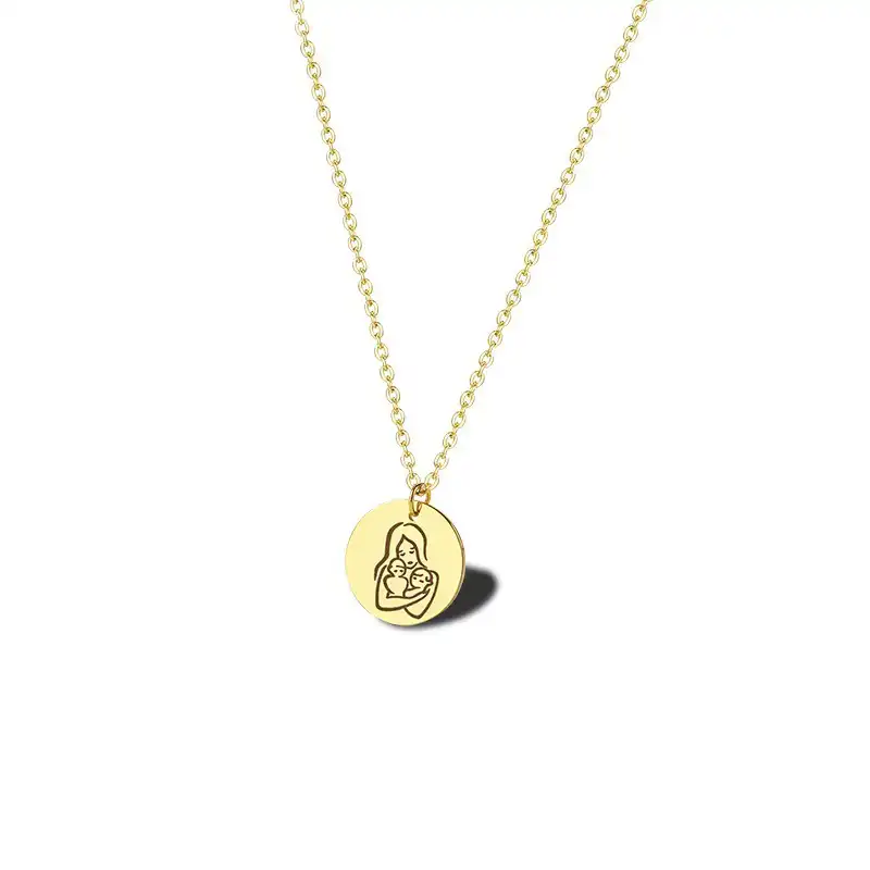 mother of twins necklace