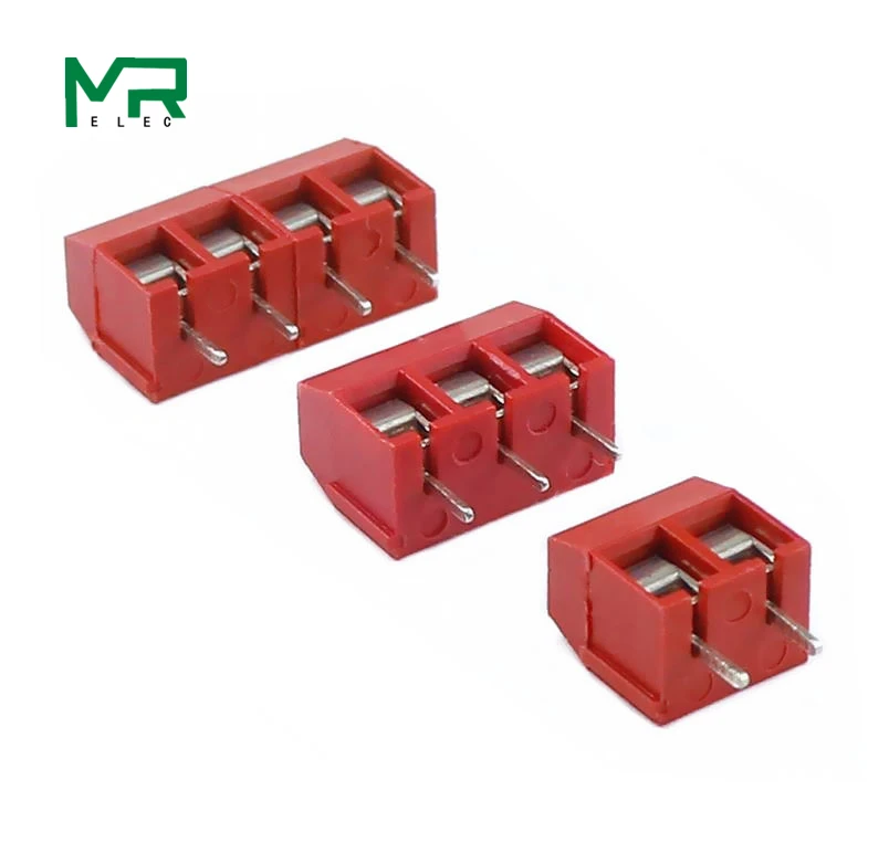 10 шт. KF301-2 P винт 5,0 мм клеммный блок 2 Pin 3 Pin Spliceable pcb клеммный блок разъем
