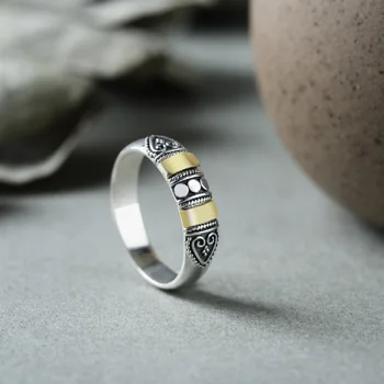 

Anel Feminino Special Offer Lovers' For The New 2019 And Women's Phnom Penh S925 Pure Couples Do Old Rings Contracted Thai Ring