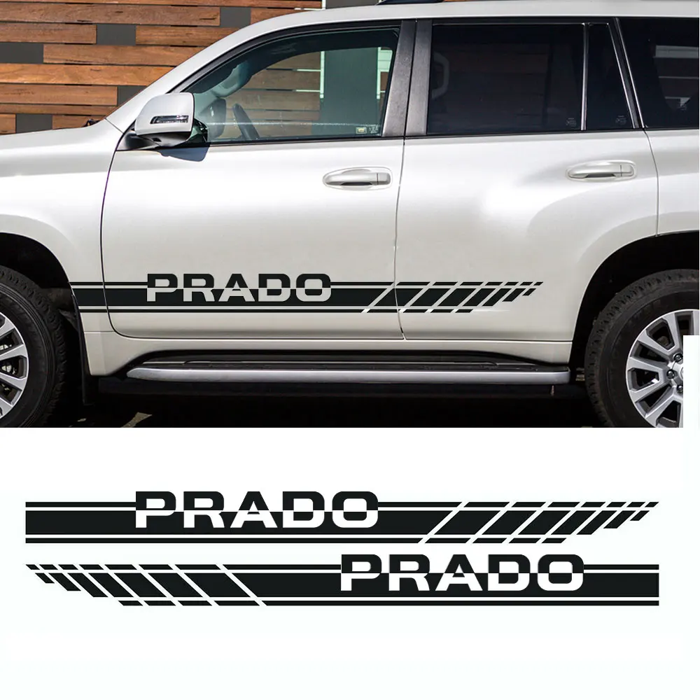 ForLandCruiserPrado2pcssideStripebodydecalgraphicsvinyl