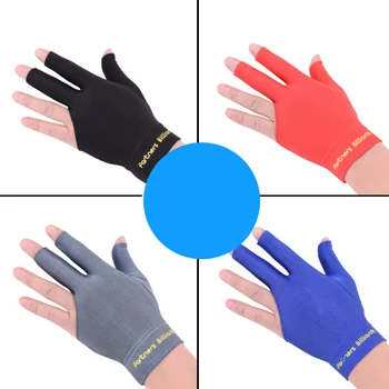 

Billiards Three Finger Gloves Snooker Glove Special High Grade Fingerless Billiard Gloves High Quality Sports Equipment