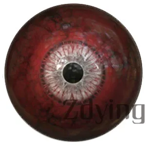 U051 Zdying, 5 шт./лот, глаза животных, дракон, змея, Сова, кошка, тигровые глаза, стеклянный кабошон, ручная работа, ювелирное изделие для DIY, серьги, браслет - Цвет: U051