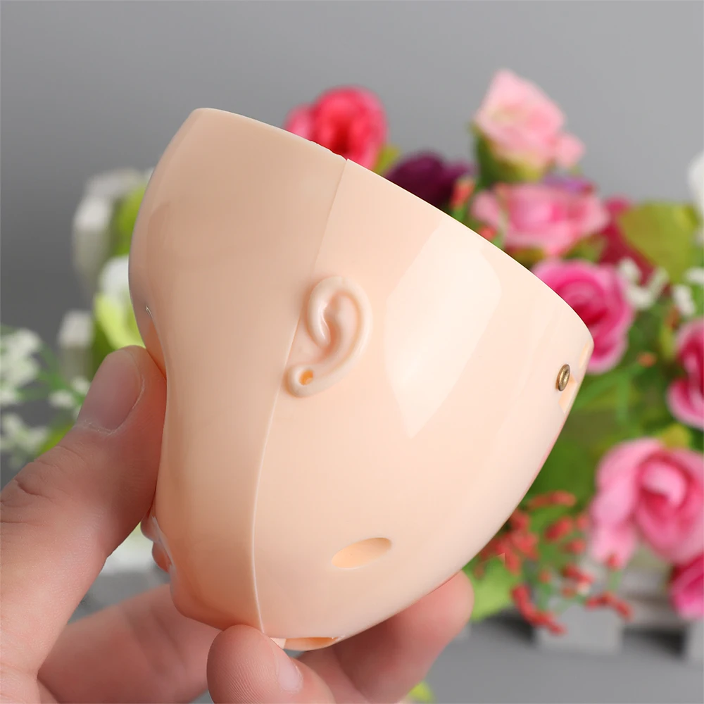 1PC 1/6 Blyth Doll Factory 30cm Plastic DIY Doll Faceplate Backplate No Makeup Screw Accessories