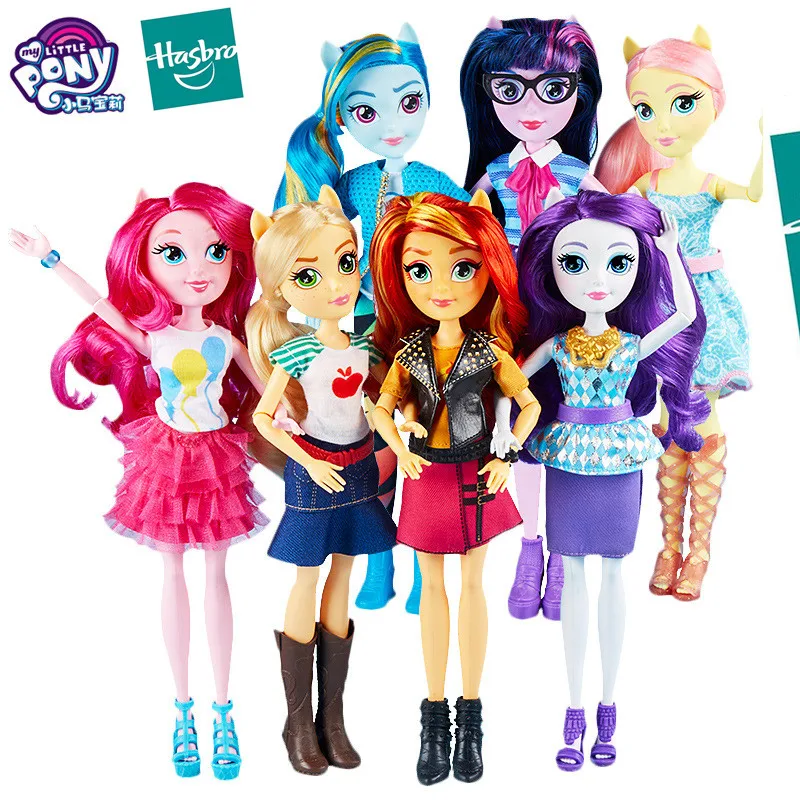 Hasbro мой маленький пони Конни девочки 11 дюймов радуга тире флуттерши сумерки
