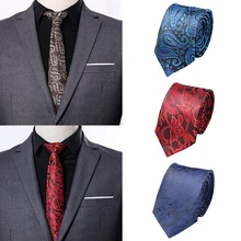Для мужчин роскошный галстук Hi галстук-бабочка с цветочным узором из жаккардовый тканый галстук Gravata для формальный Свадебная деловая вечеринка