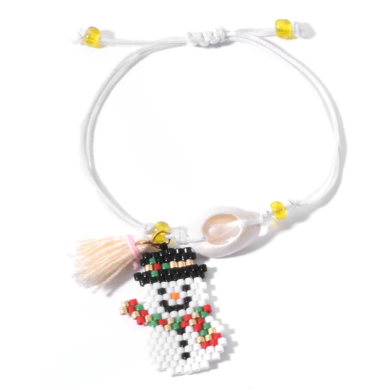 SHINUSBOHO браслет для детей Миюки деликатный ткацкий станок женский с ананасами