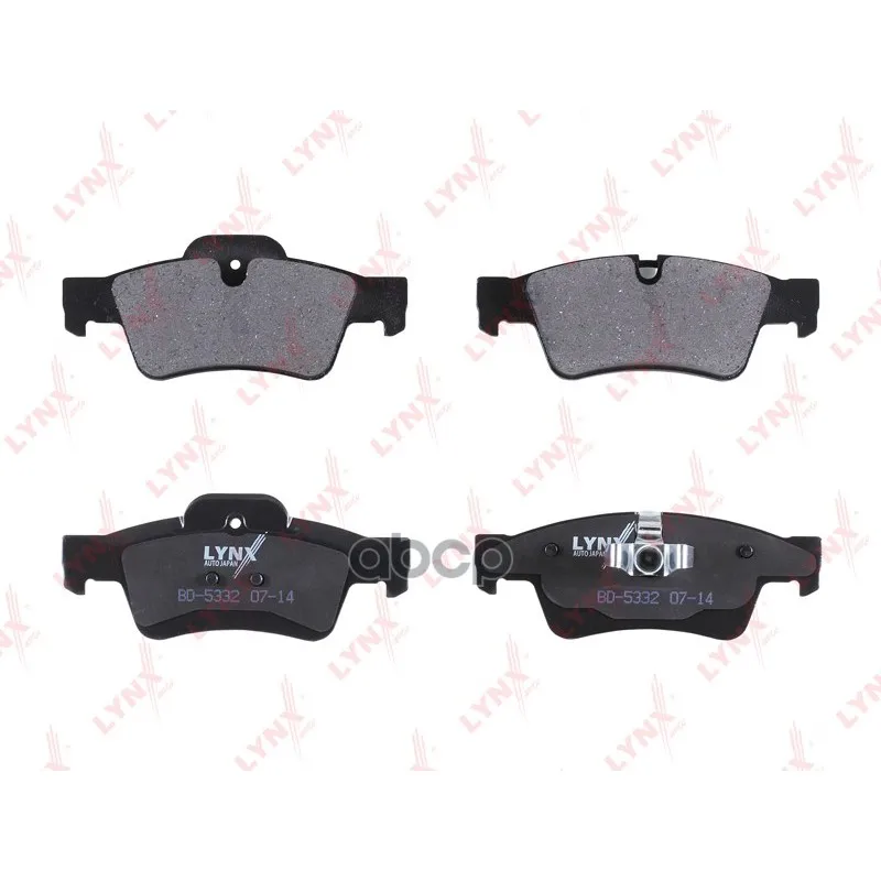 Колодки Тормозные Дисковые Mercedes W164/X164/W251 05- LYNXauto арт. BD5332