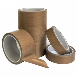 50mm PTFE Tape High Temperature Resistant 300 Degree Insulation Tape Vacuum Sealing Machine 2Rolls 10Meter