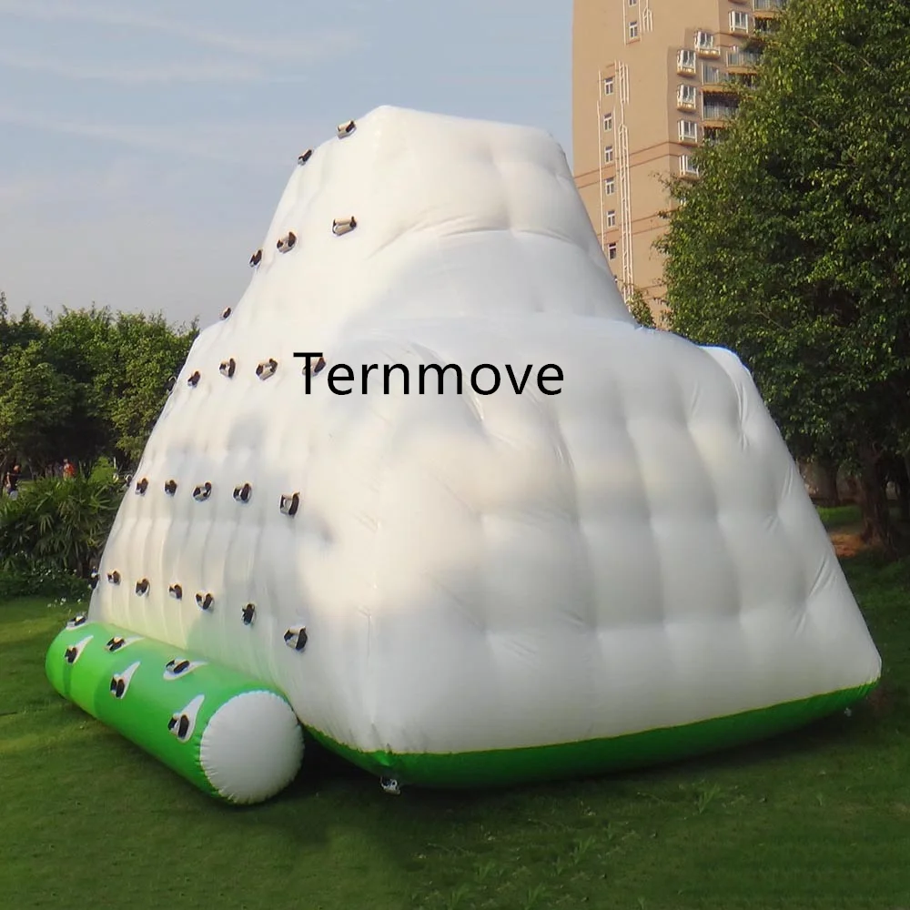 

PVC inflatable water climbing mountain for adult inflatable iceberg sea ocean water play games