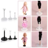 Cute Adjustable Metal White/Black Doll Dummy Puppet Wrist Stand Holder Bracket Support Dollhouse Accessory Toy Display Kid Gift ► Photo 2/6