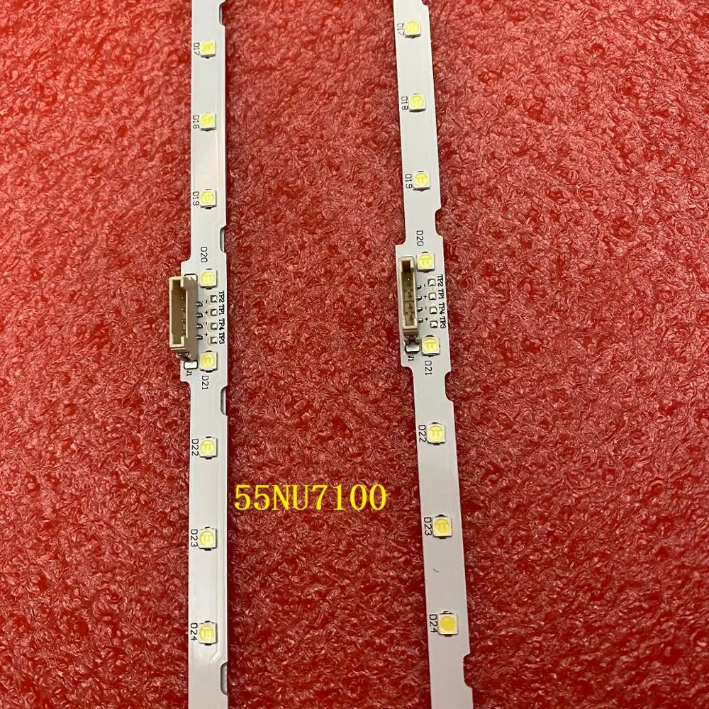 Светодиодная панель для Samsung UN55RU7300G 2 шт. UN55RU7100 UE55NU7100 UN55NU7090G UE55RU7100 UE55NU7179 UE55NU7370