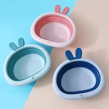 

Folding Collapsible Newborn Baby Washbasin Lightness and Portability No Space Occupy Face Foot Butt Clean Bath Tub Basin