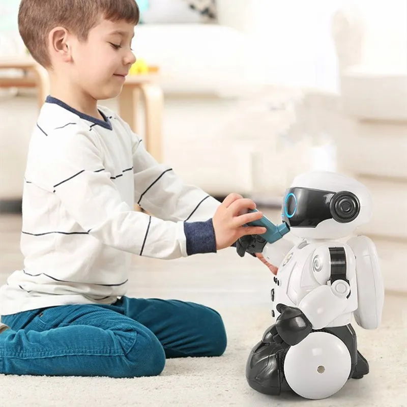 Smart Sweeping RC Programming Robot Singing And Dancing Gesture Sensing Follow Mode Early Education Remote Control Robot Toy 2