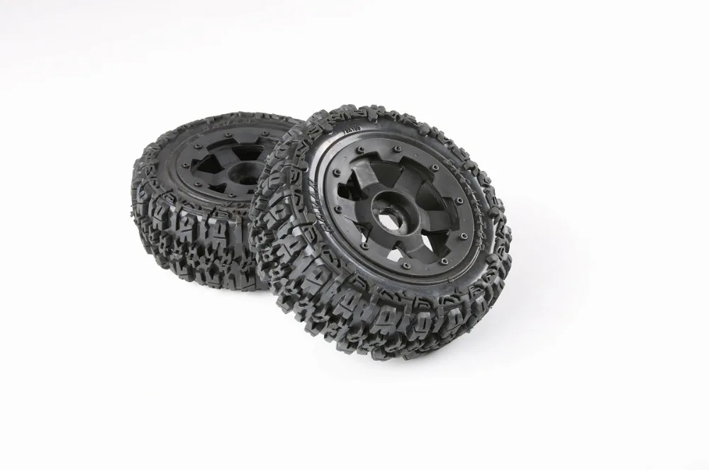 

Полный комплект резиновых передних колесных шин для 1/5 HPI BAJA 5T Rovan King Motor