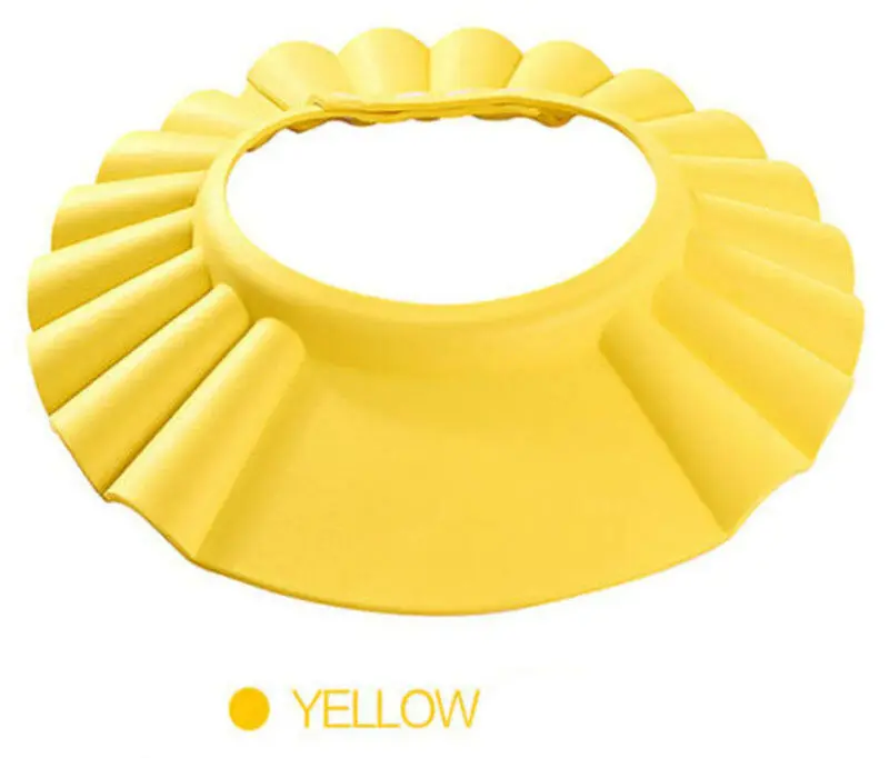 Adjustable Baby Kids Shampoo Bath Bathing Shower Cap Hat Wash Hair Shield Cute Hot Solid Color Baby Accessories Shampoo Cap hair wash hat,shampoo shower cap,hair wash shield