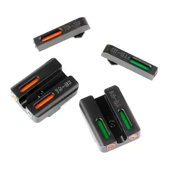 

Magorui Fiber Optic Sight Set-Red /Green Front Rear Sight For Glock