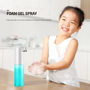 

150ml Automatic Liquid Soap Dispenser Hand Washing Smart Sensor TouchlessFoaming Device for Kitchen Bathroom