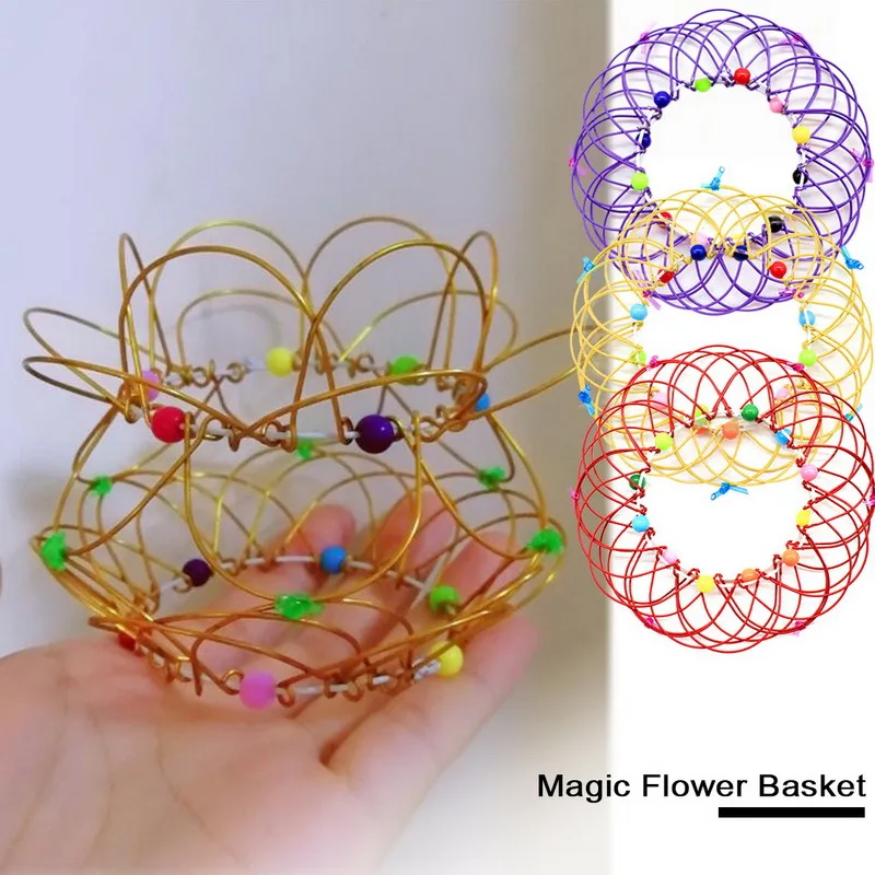 Make Magic стальное железное кольцо для декомпрессии Гибкая корзина мягкие волшебные